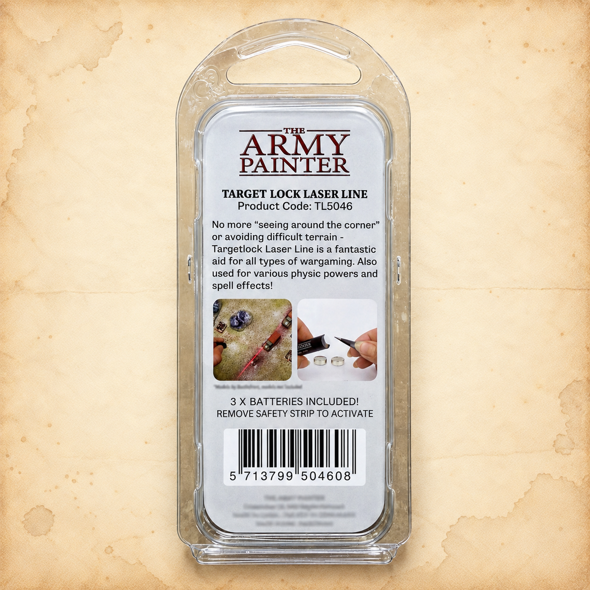 Army Painter: Targetlock Laser Line, box back