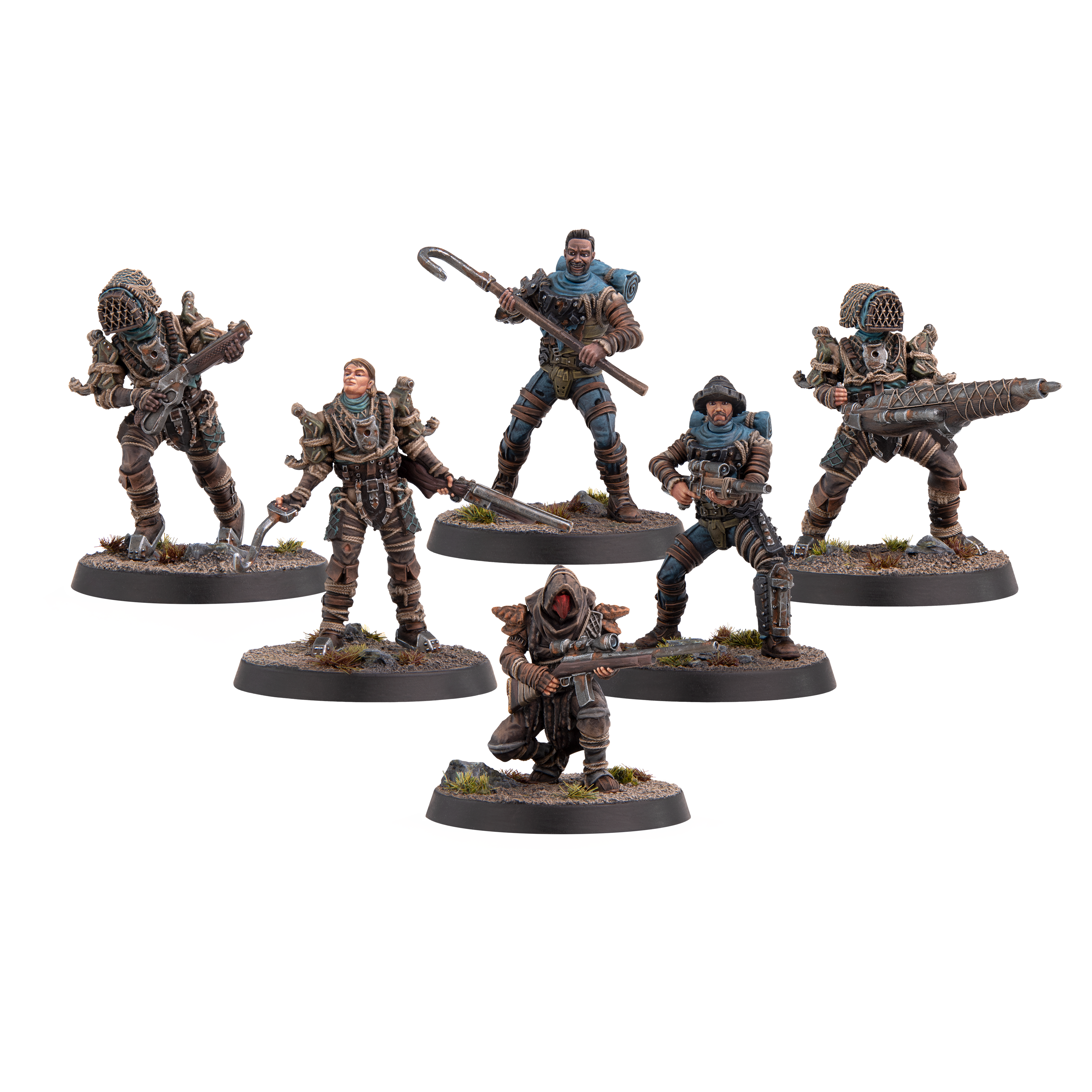 Fallout: Miniatures - Raiders - Trappers