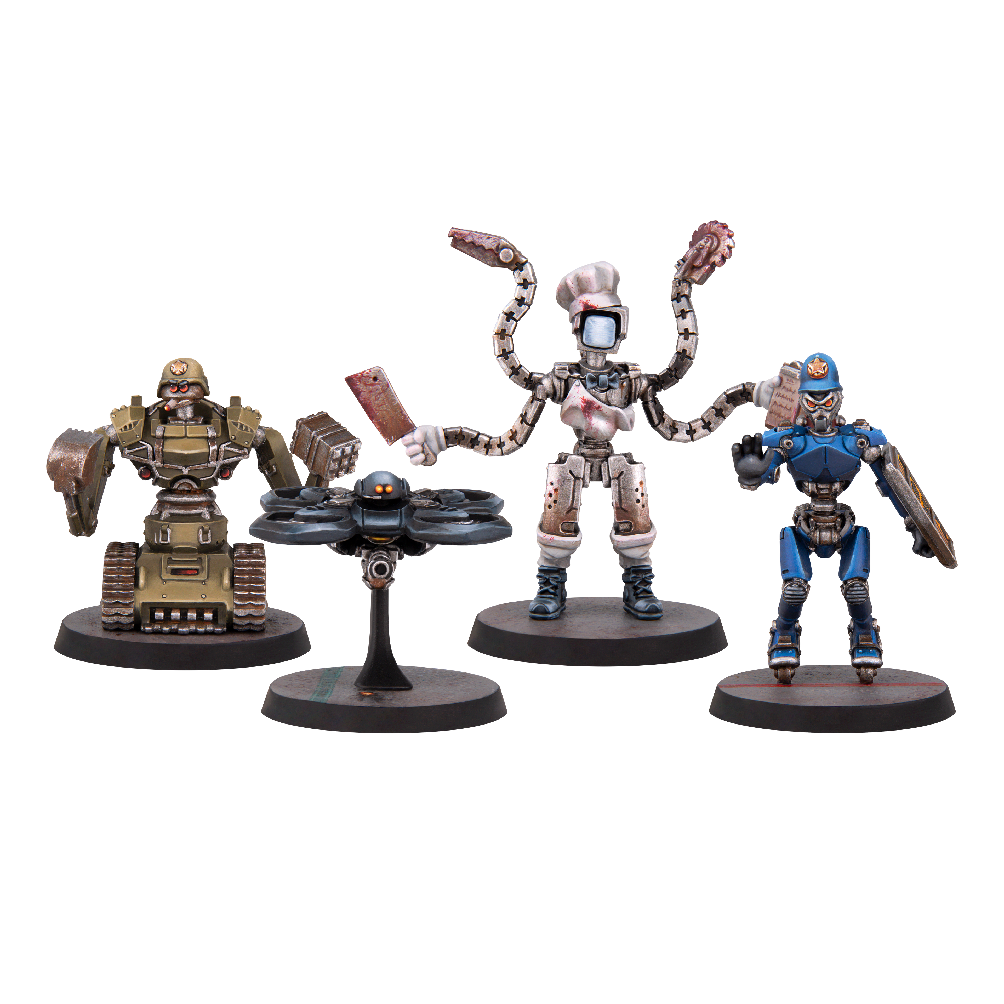Modiphius: Paranoia Miniatures Utility Bots