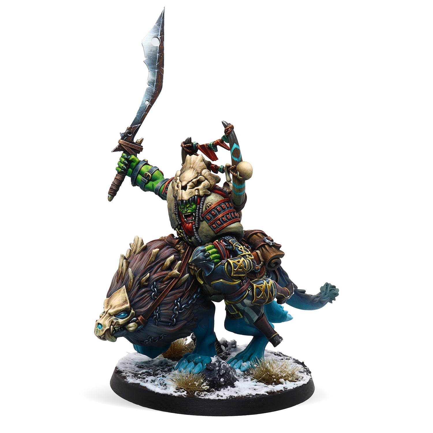 Mounted Wrathmane