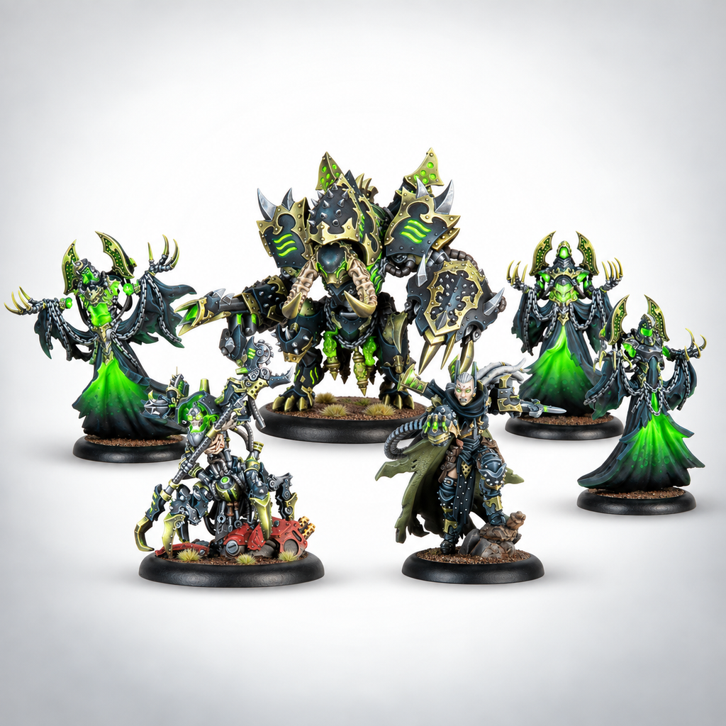 Warmachine: Cryx Necrofactorium Command Starter, product