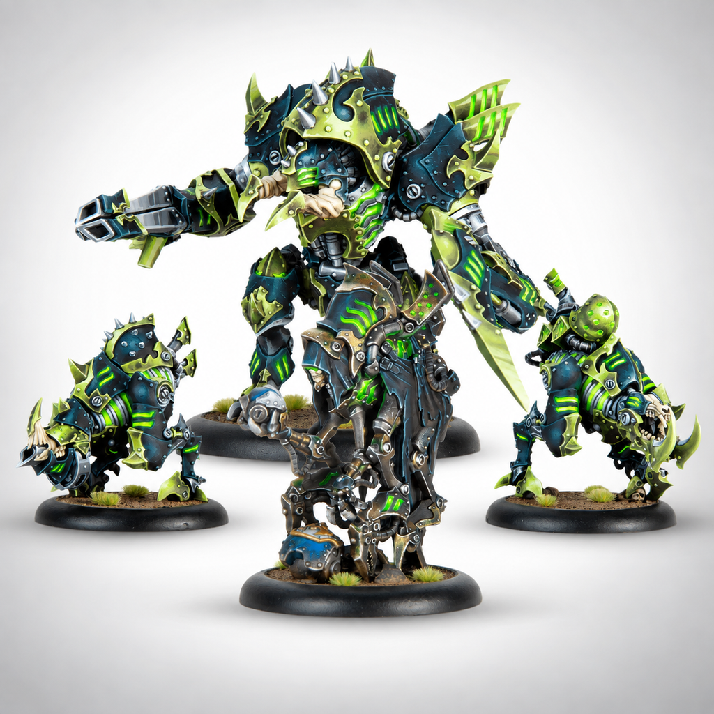 Warmachine: Cryx Necrofactorium Battlegroup Box, product