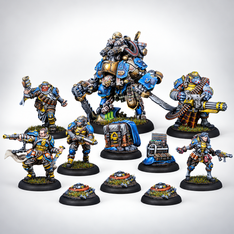 Warmachine: Cygnar Gravediggers Command Starter Set