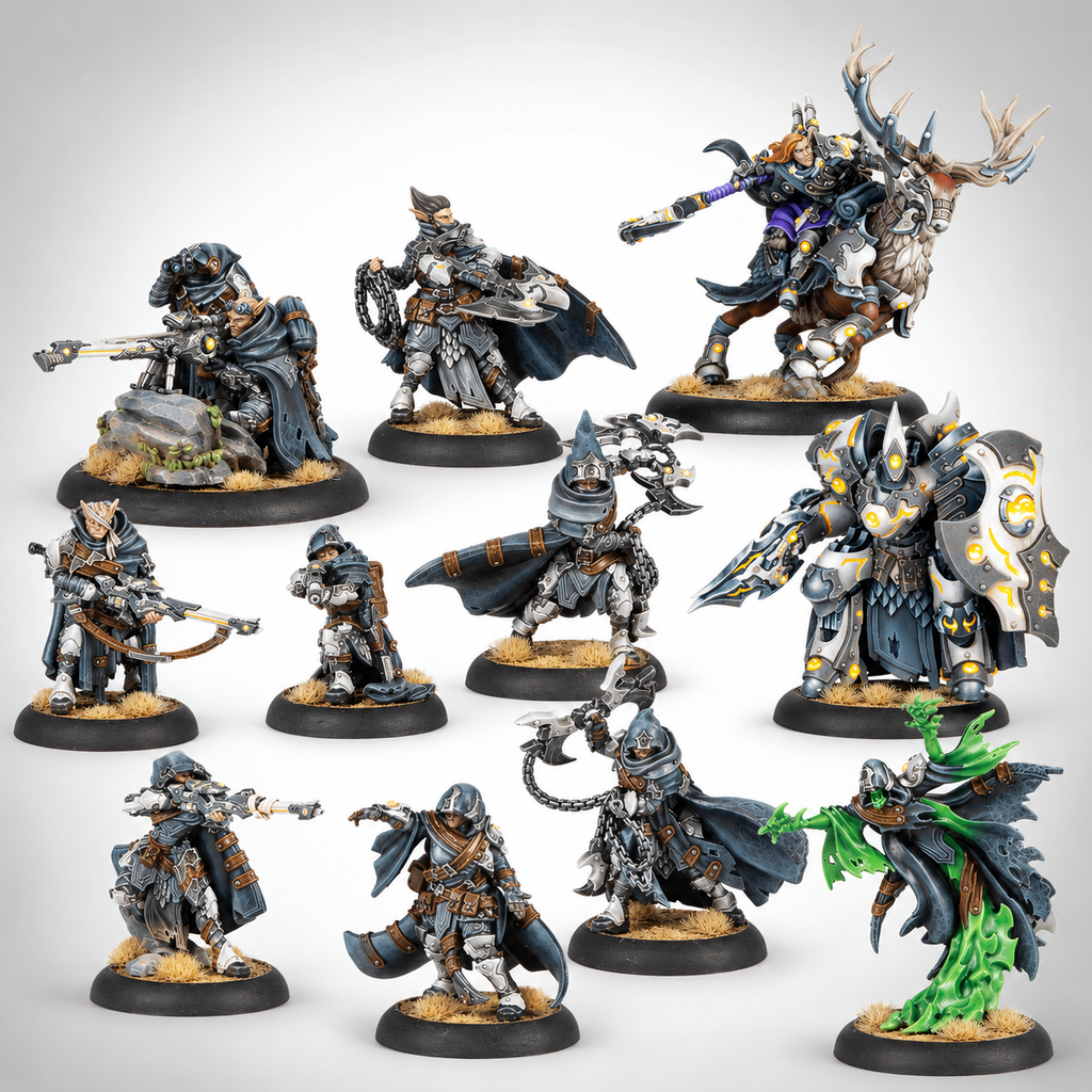 Warmachine: Dusk Ghosts of Ios Command Cadre, product
