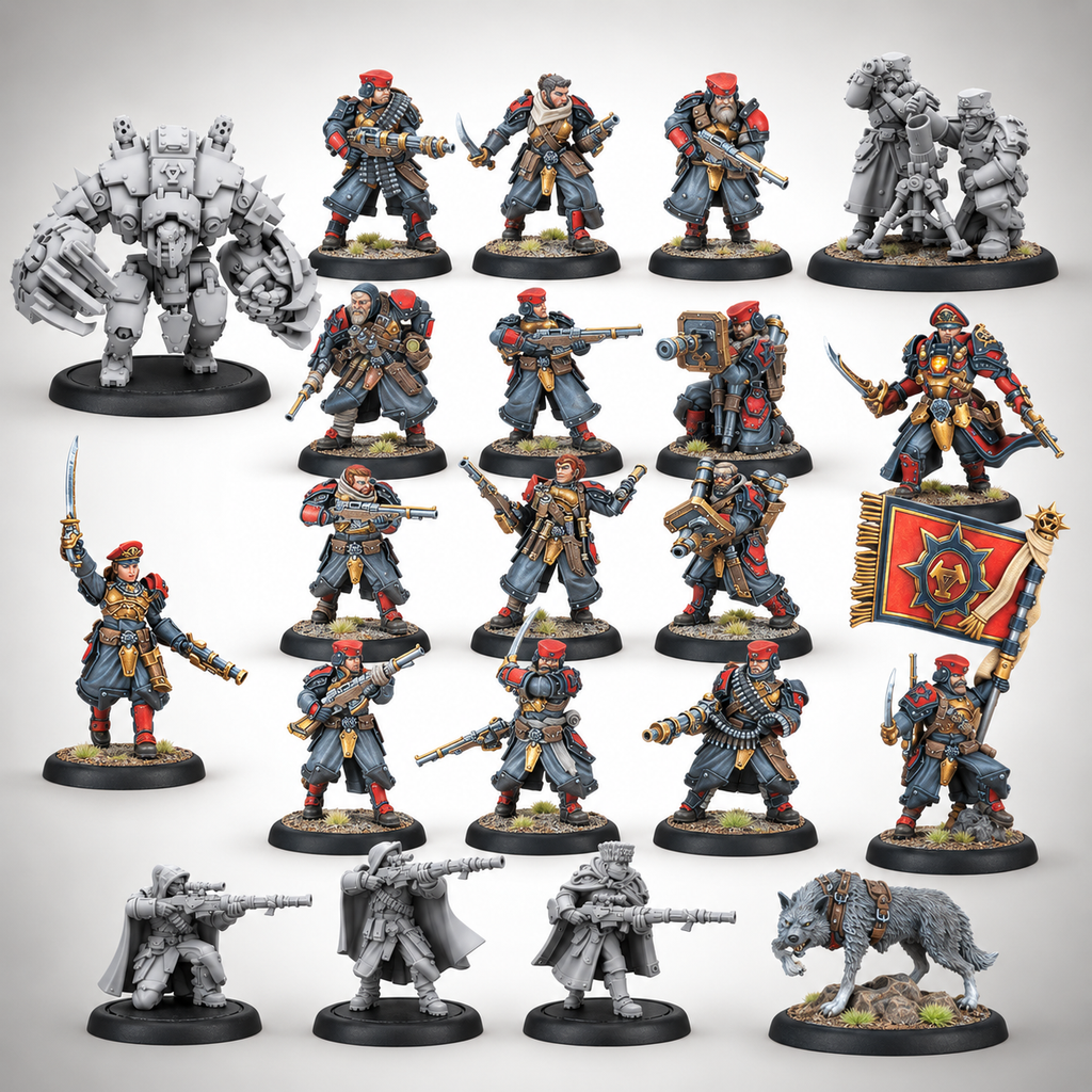 Warmachine: Khador Winter Korps Core Expansion, product