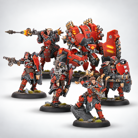 Warmachine: Khador SKS-6 Command Cadre
