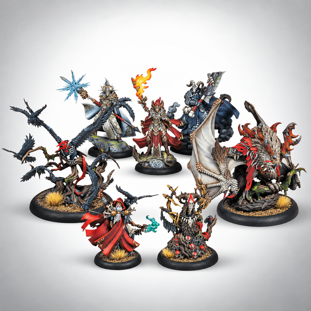 Warmachine: Khador Old Umbrey Command Starter, product