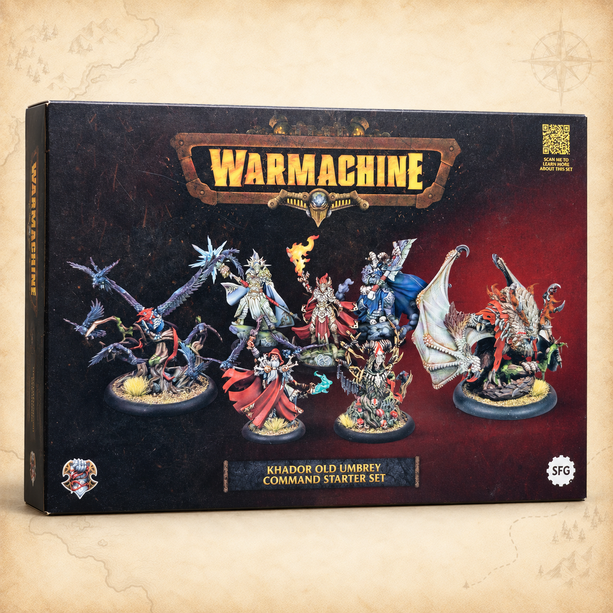 Warmachine: Khador Old Umbrey Command Starter, box front