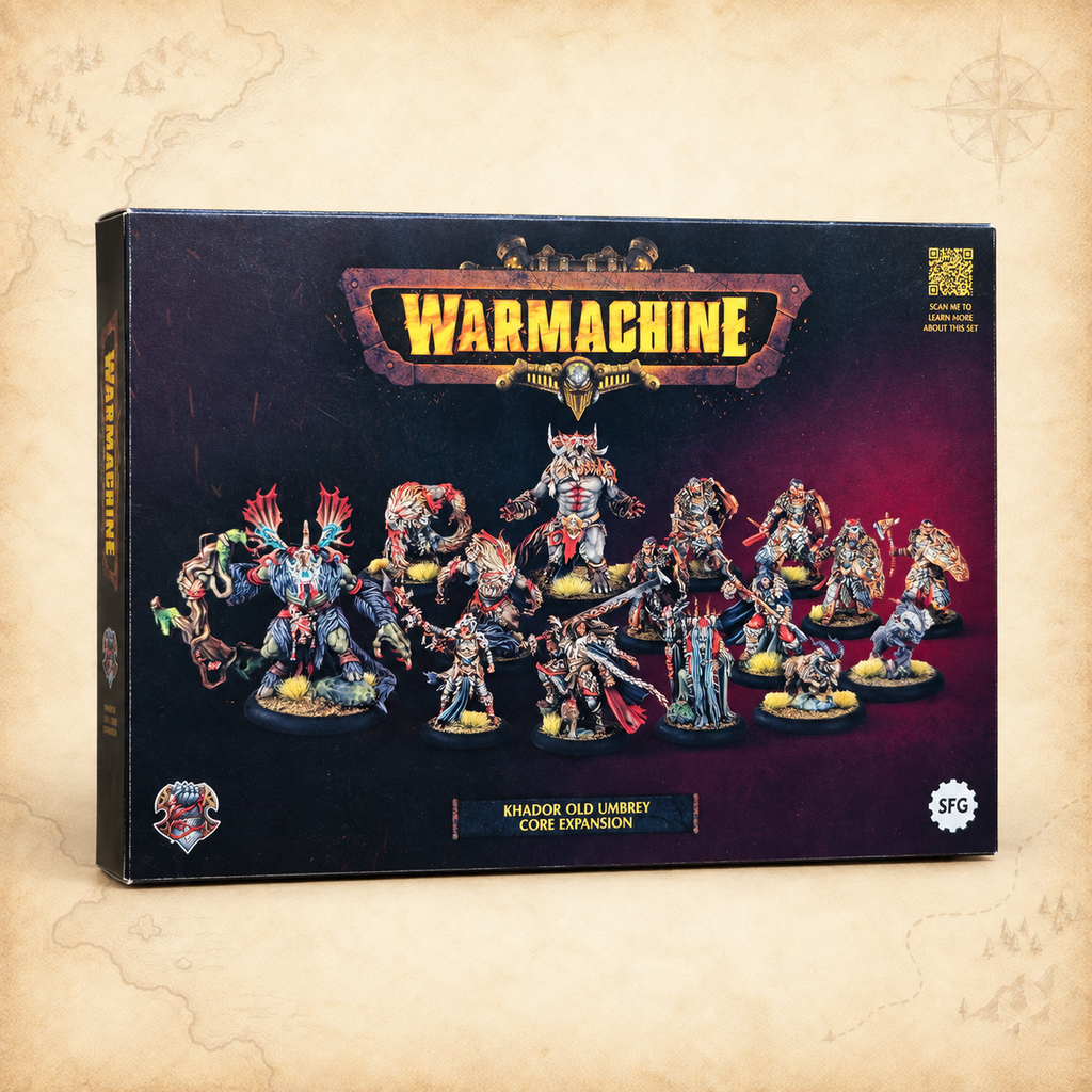 Warmachine: Khador Old Umbrey Core Expansion, box front