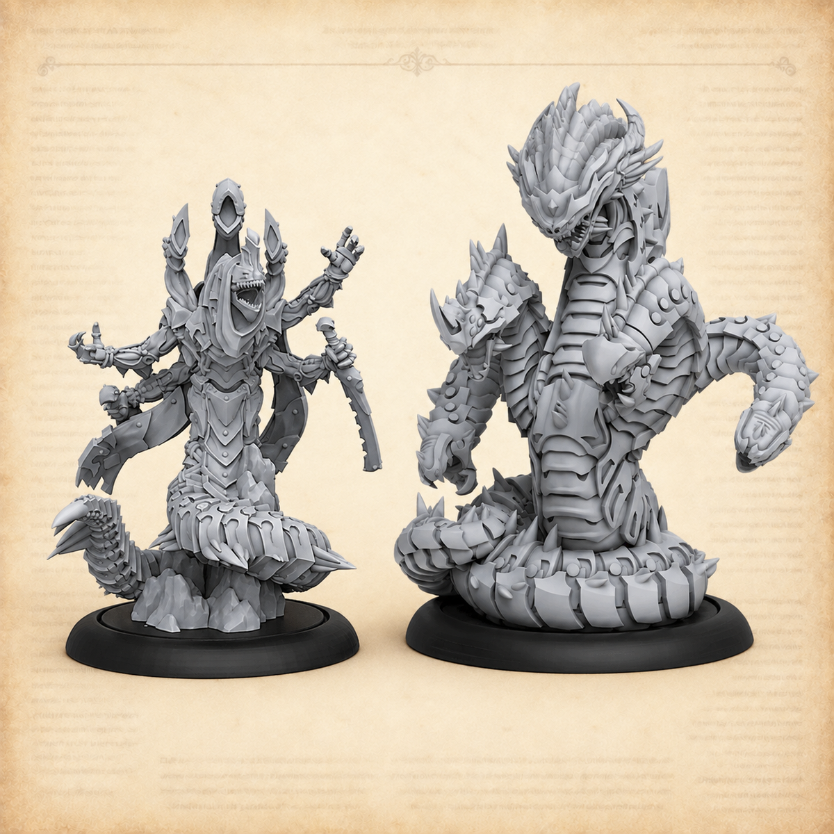 Warmachine: Khymaera Shadowflame Shard Core Expansion, close