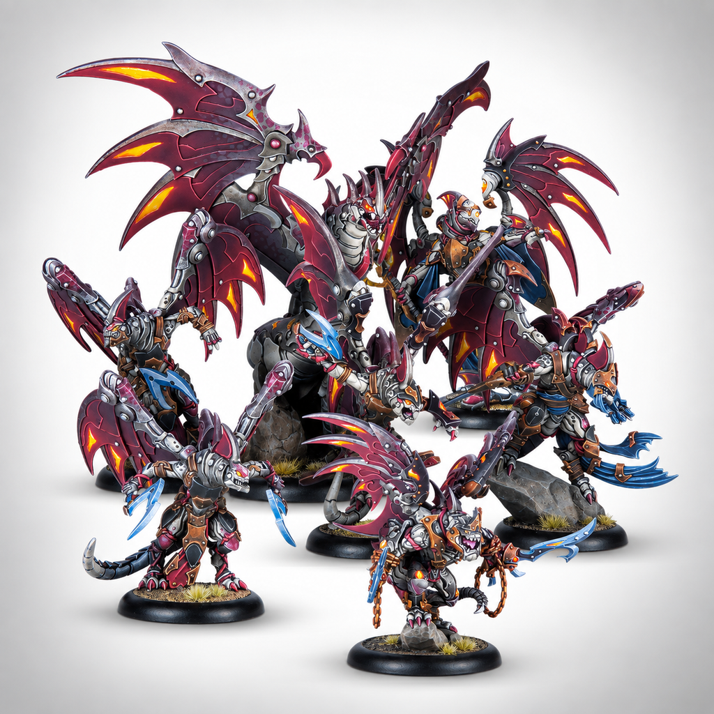 Warmachine: Khymaera Shadowflame Shard Command Starter (HIPS), product