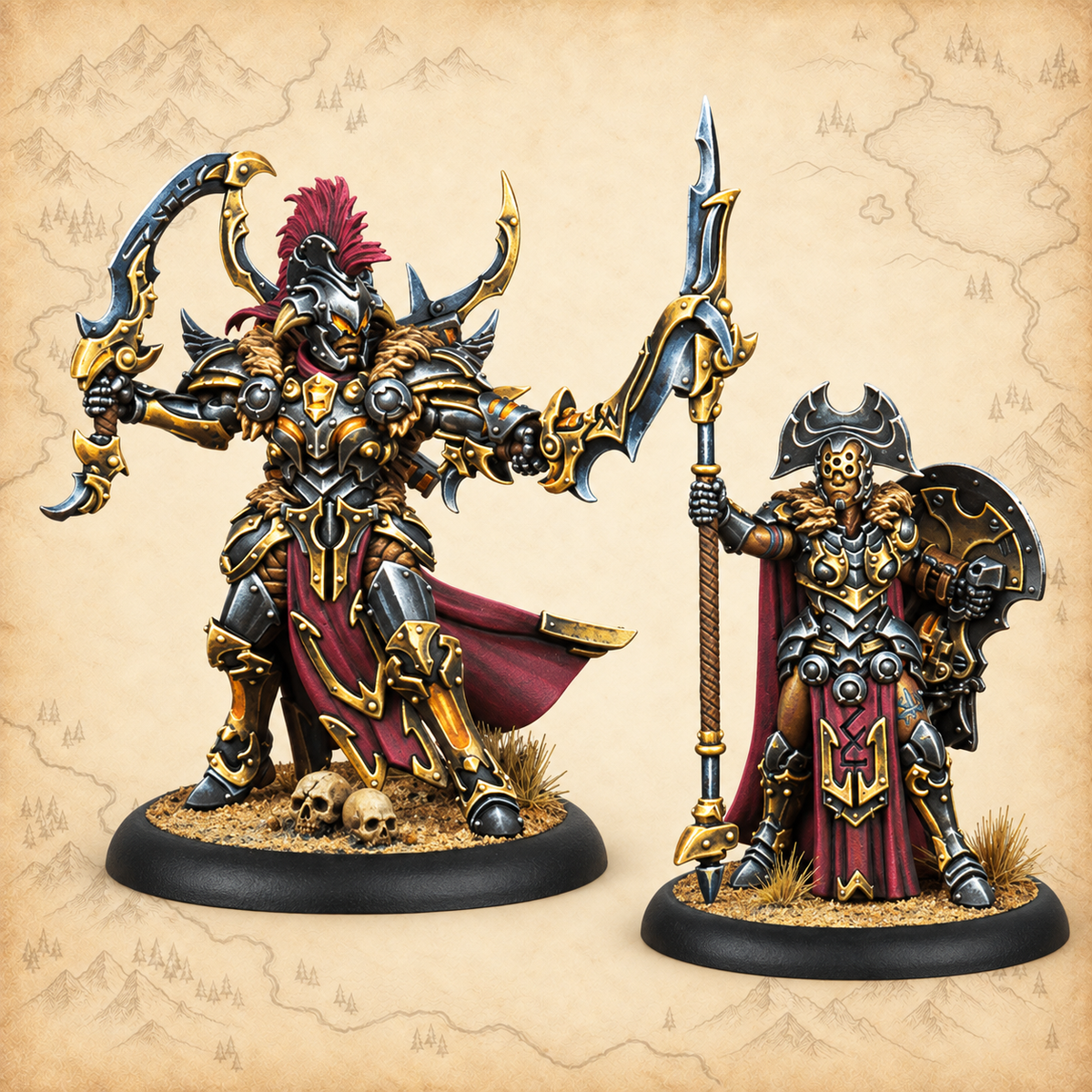 Warmachine: Orgoth Sea Raiders Core Expansion, closeup
