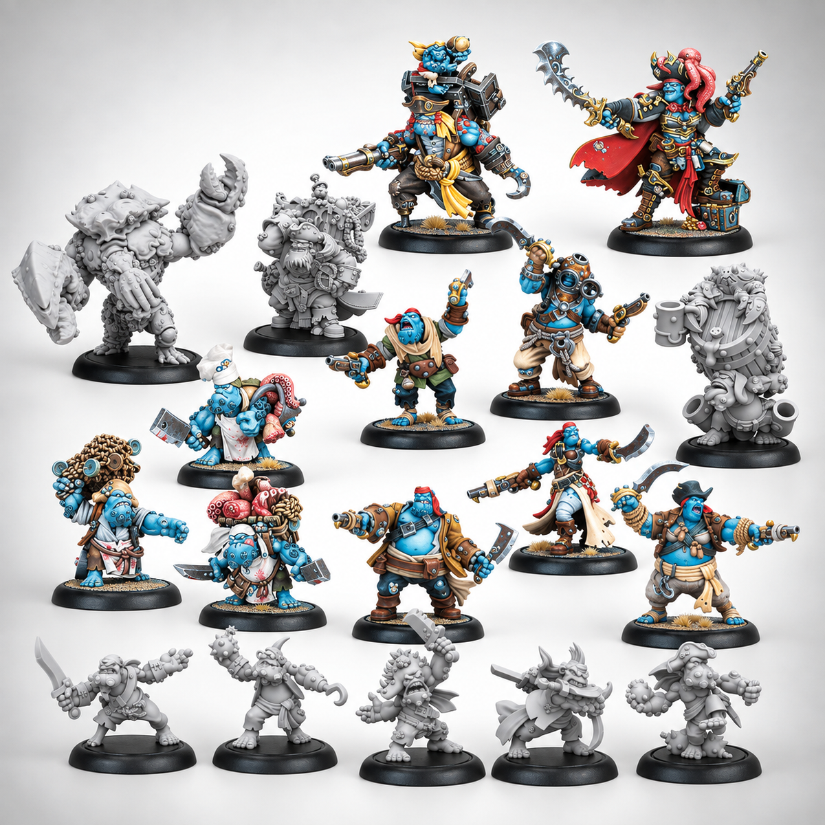 Warmachine: Southern Kriels Brineblood Marauders Core Expansion, product