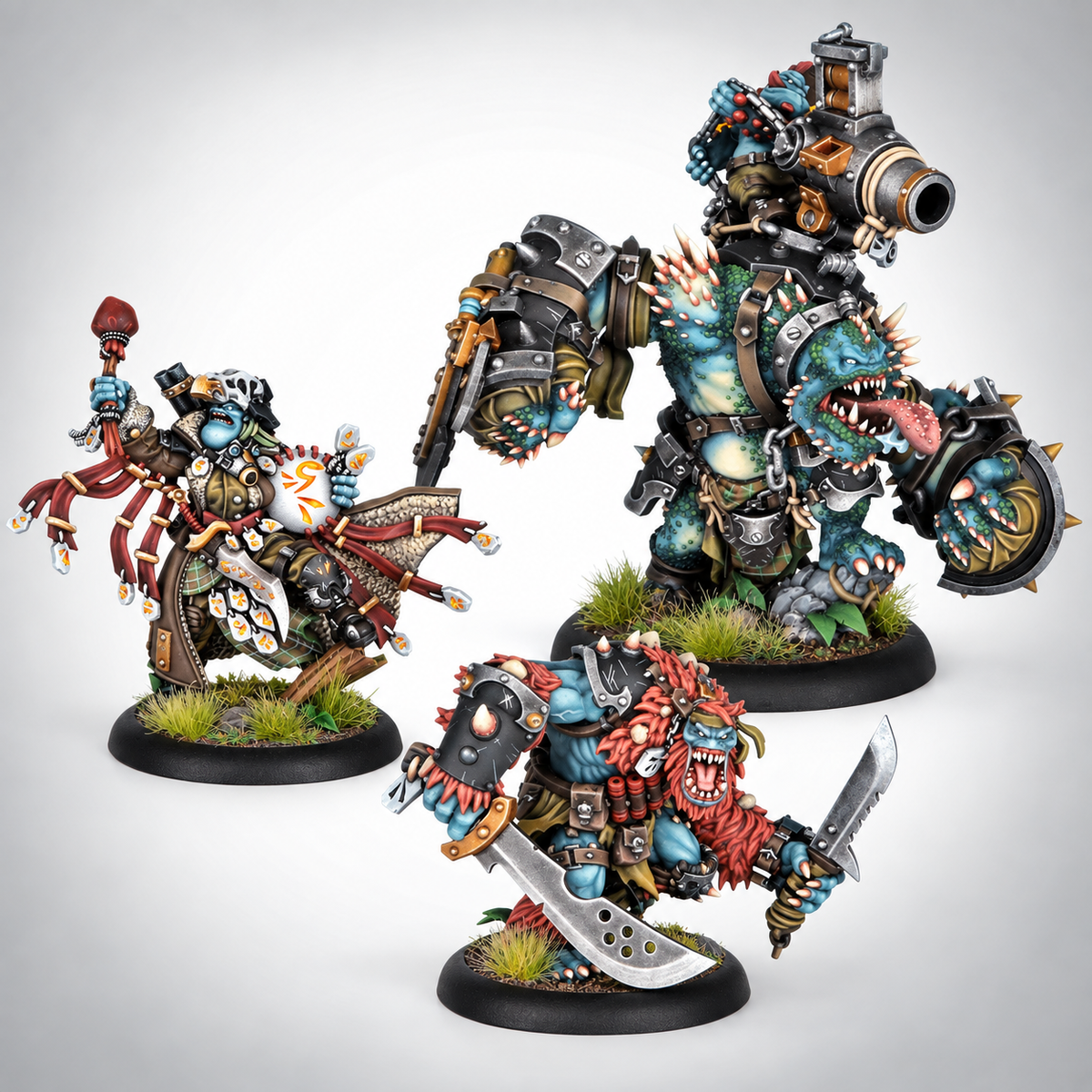 Warmachine: Southern Kriels Kithguard Battlegroup Box, product