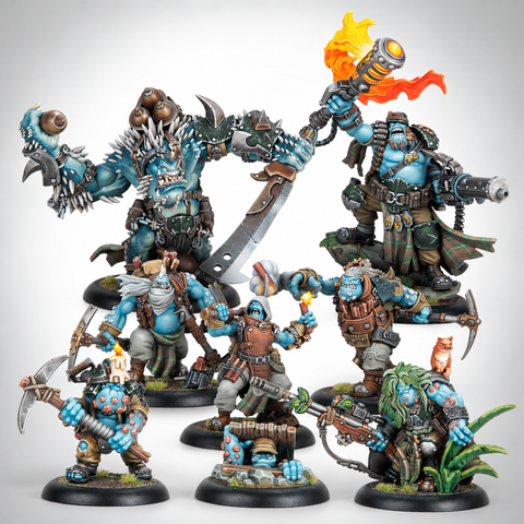 Warmachine: Southern Kriels Kithguard Command Starter