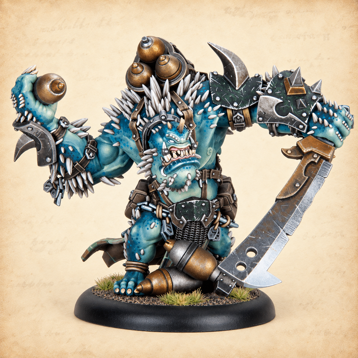Warmachine: Southern Kriels Kithguard Command Starter, klangor