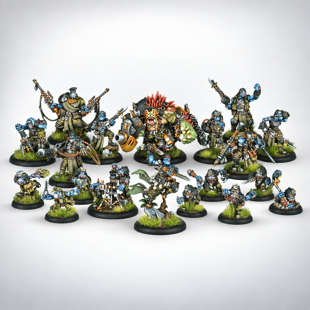 Warmachine: Southern Kriels Kithguard Core Expansion, product