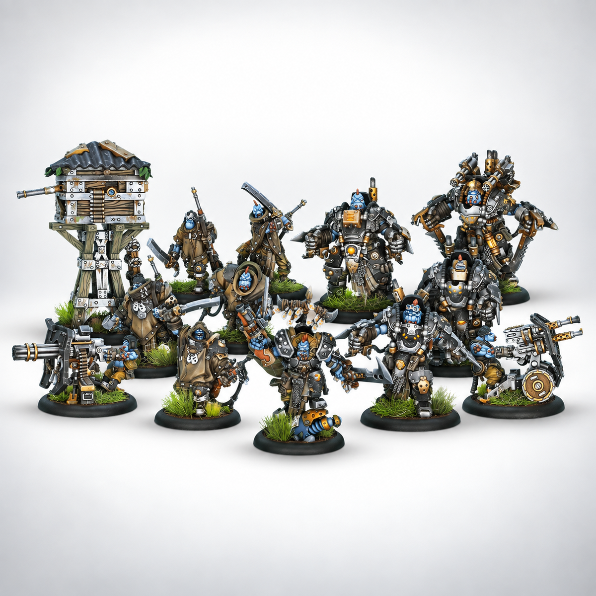 Warmachine: Southern Kriels Kithguard Auxiliary Expansion, product