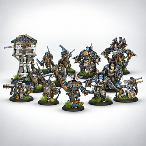 Warmachine: Southern Kriels Kithguard Auxiliary Expansion
