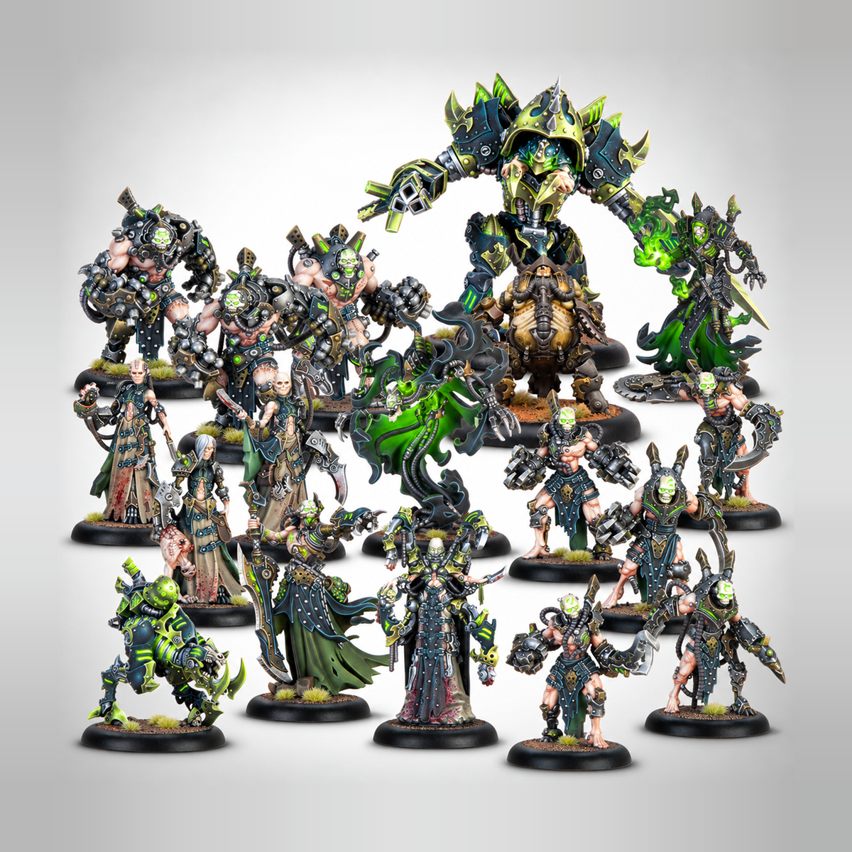 Warmachine: Cryx Necrofactorium Army Box: Legions of the Dead, product