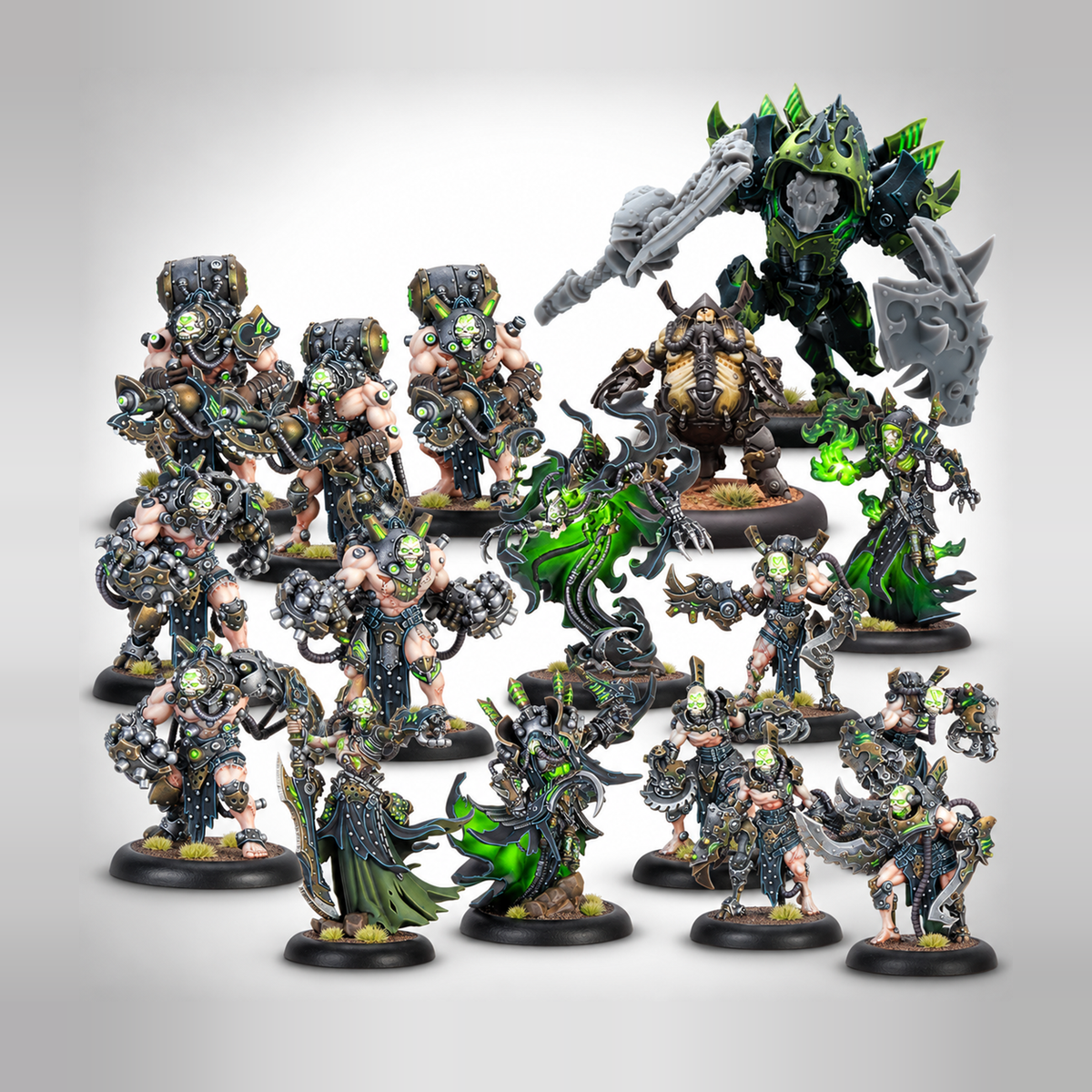 Warmachine: Cryx Necrofactorium Army Box: Lord of Damnation, product