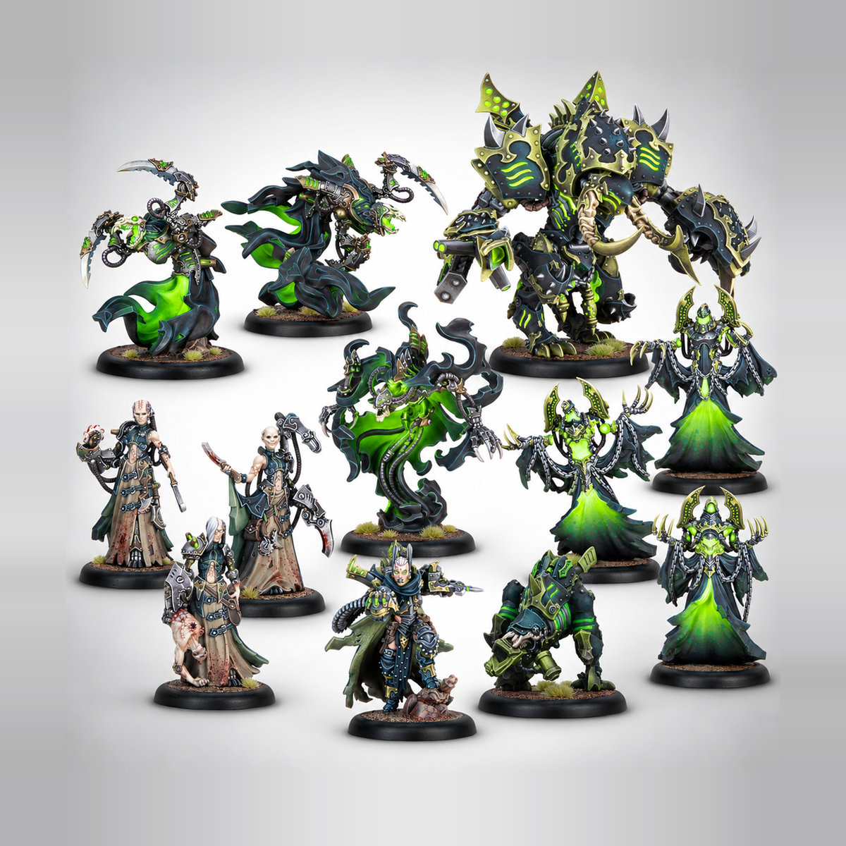Warmachine: Cryx Necrofactorium Army Box: Wraithbinder's Host, product