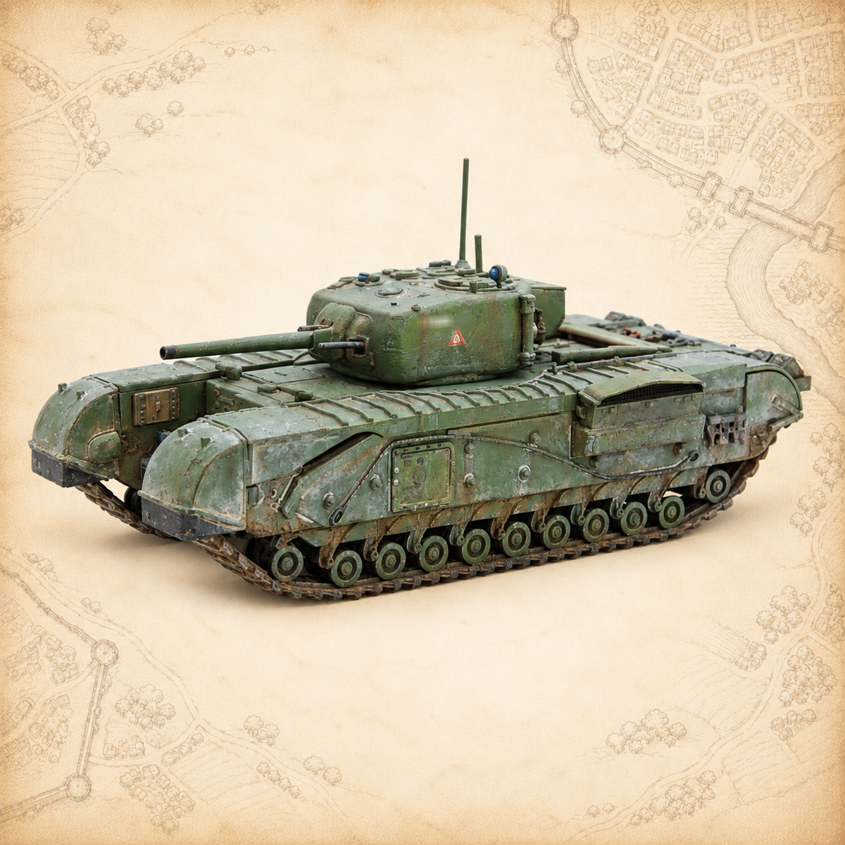 Bolt Action: Churchill Tank (Plastic), alternate view