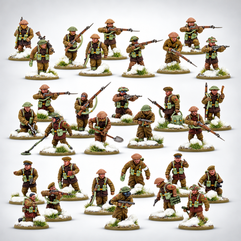 Bolt Action: British & Canadian Infantry (Winter) Platoon