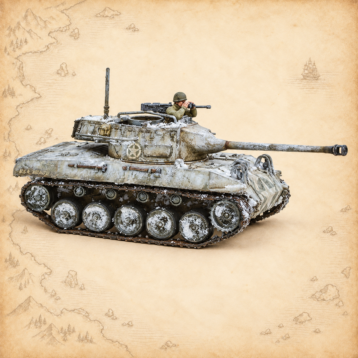 Bolt Action: M18 Hellcat Tank Destroyer, alternate view