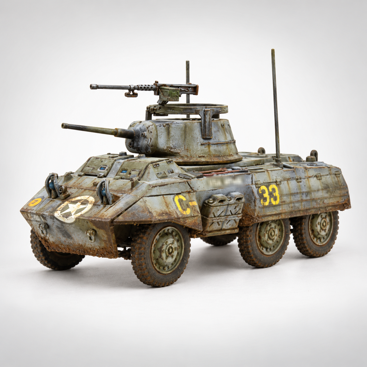 Bolt Action: M8/M20 Greyhound Scout Car (Plastic), product
