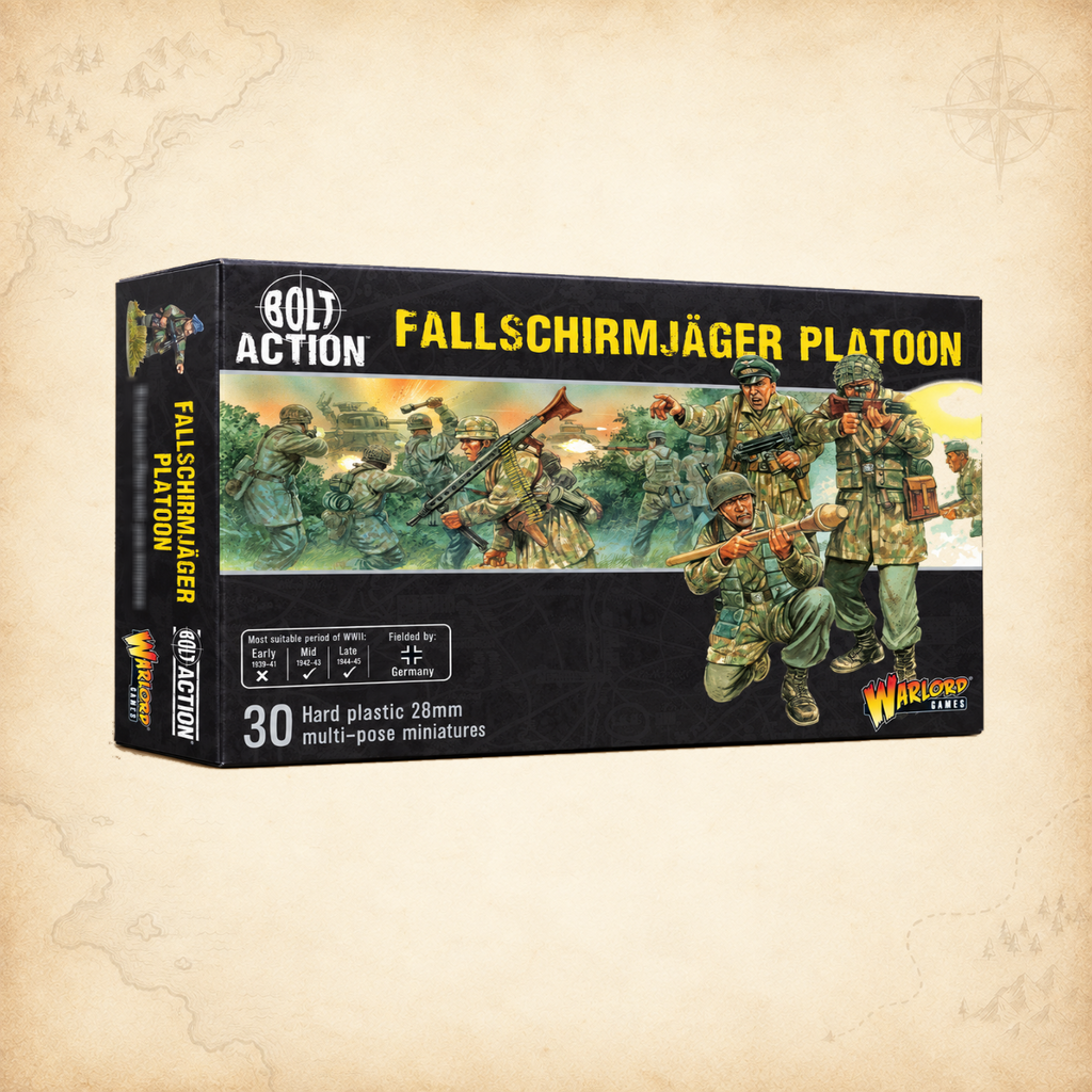 Bolt Action: Fallschirmjäger (Plastic Box), box front