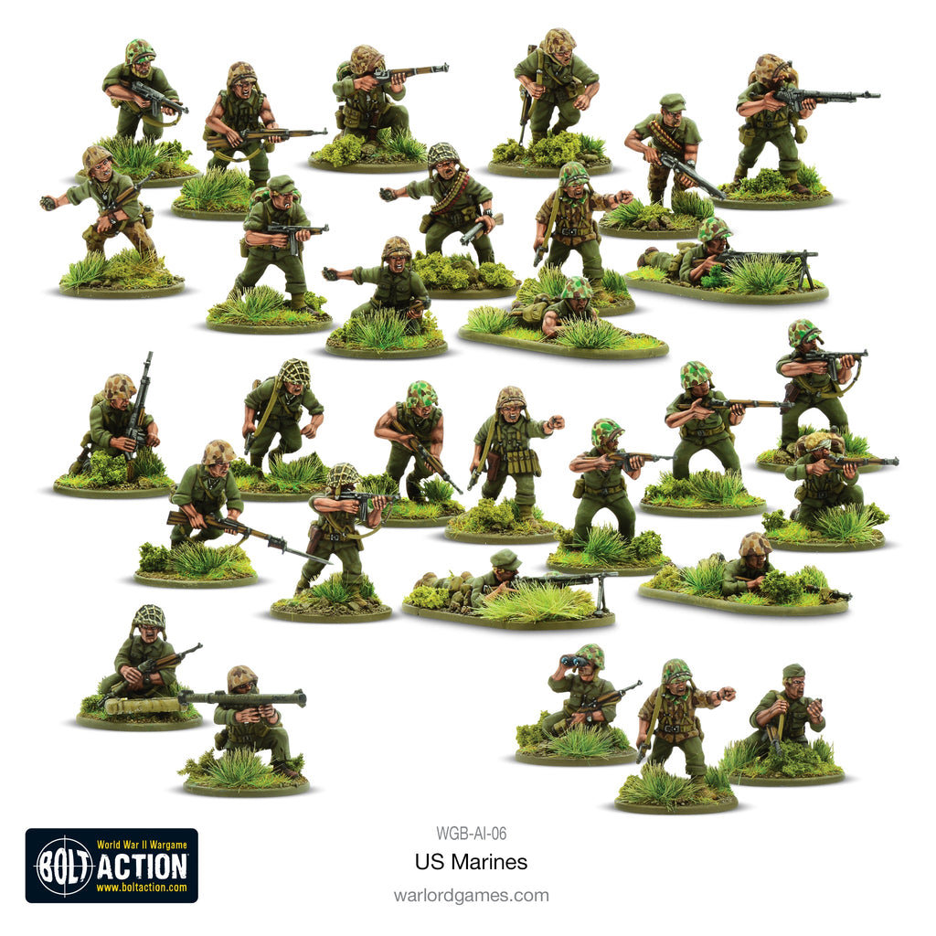Bolt Action: US Marines Platoon