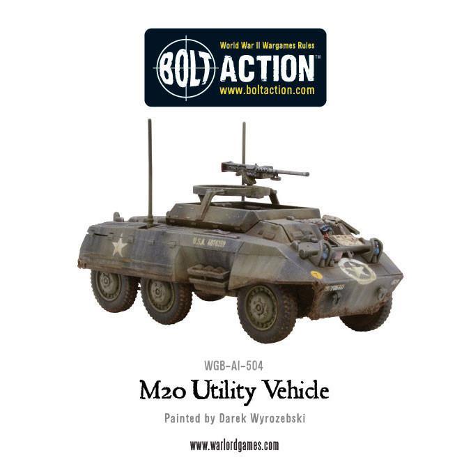 Bolt Action: M8/M20 Greyhound Scout Car (Plastic)