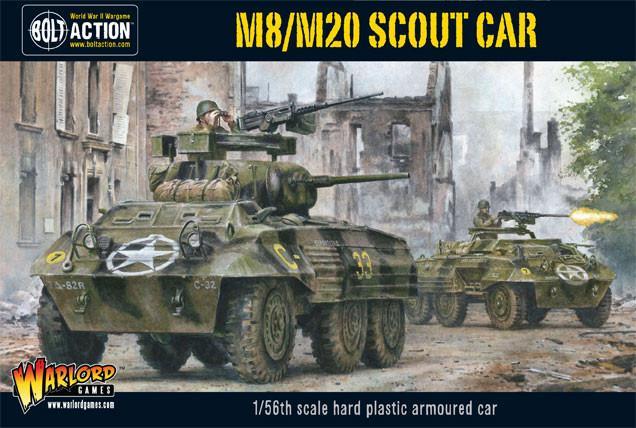 Bolt Action: M8/M20 Greyhound Scout Car (Plastic)