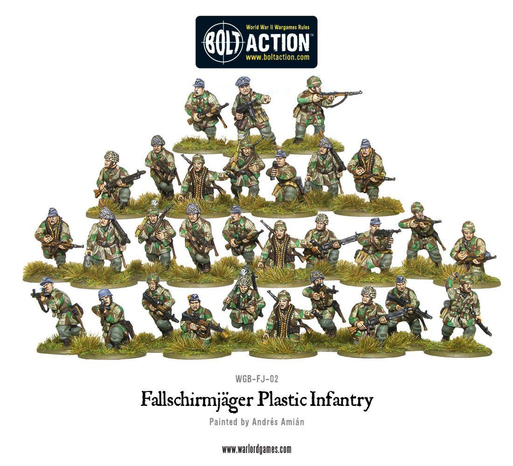 Bolt Action: Fallschirmjäger (Plastic Box)