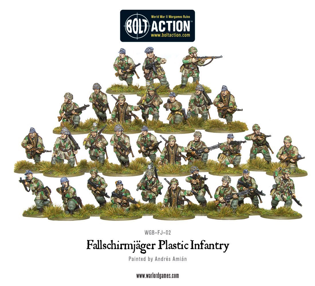 Bolt Action: Fallschirmjäger (Plastic Box)