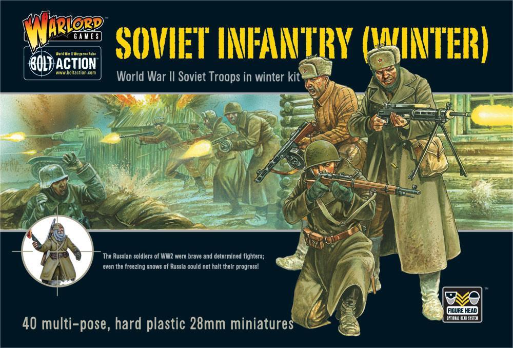 Bolt Action: Winter Soviet Infantry (Plastic)