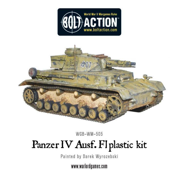 Bolt Action: Panzer IV Ausf. F1/G/H Medium Tank (Plastic) - product image 2