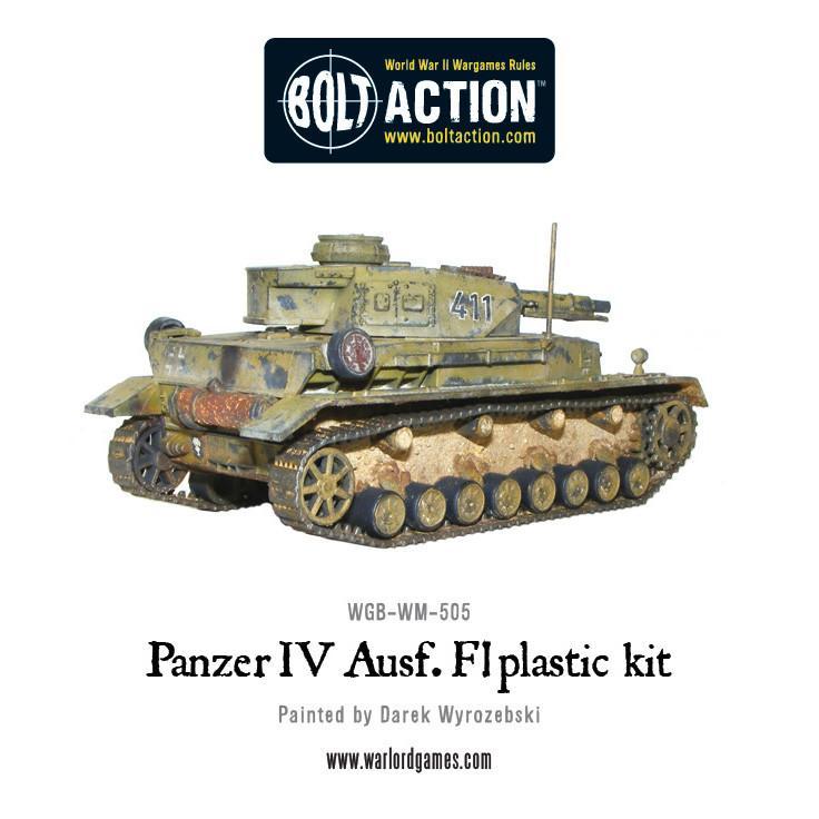 Bolt Action: Panzer IV Ausf. F1/G/H Medium Tank (Plastic) - product image 4