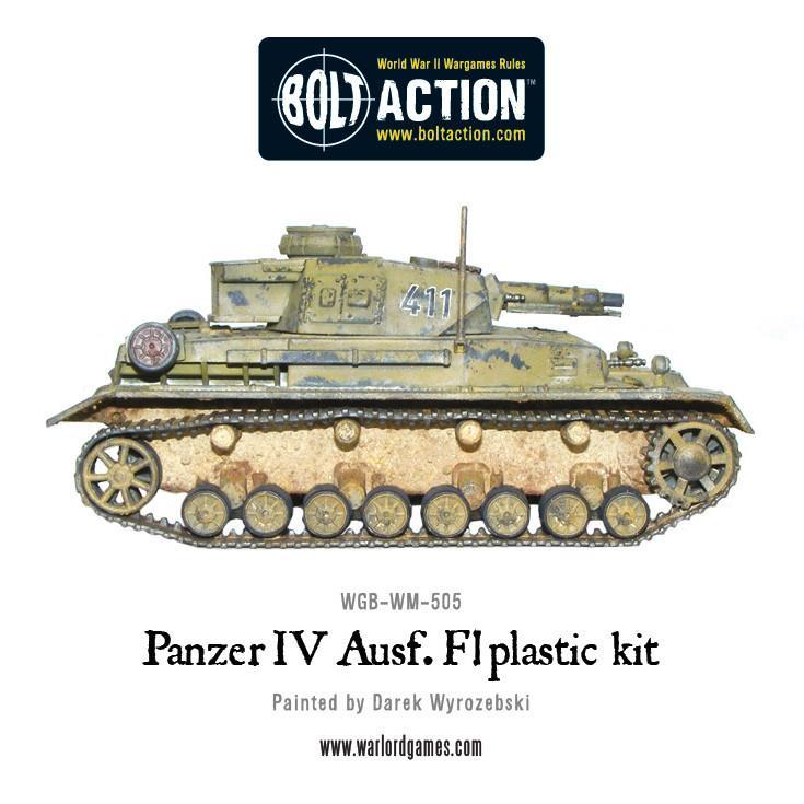 Bolt Action: Panzer IV Ausf. F1/G/H Medium Tank (Plastic) - product image 5