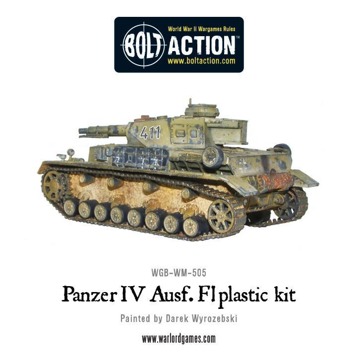 Bolt Action: Panzer IV Ausf. F1/G/H Medium Tank (Plastic) - product image 6