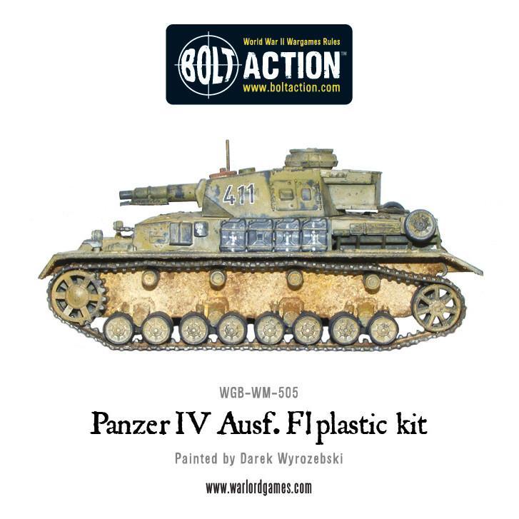 Bolt Action: Panzer IV Ausf. F1/G/H Medium Tank (Plastic) - product image 7