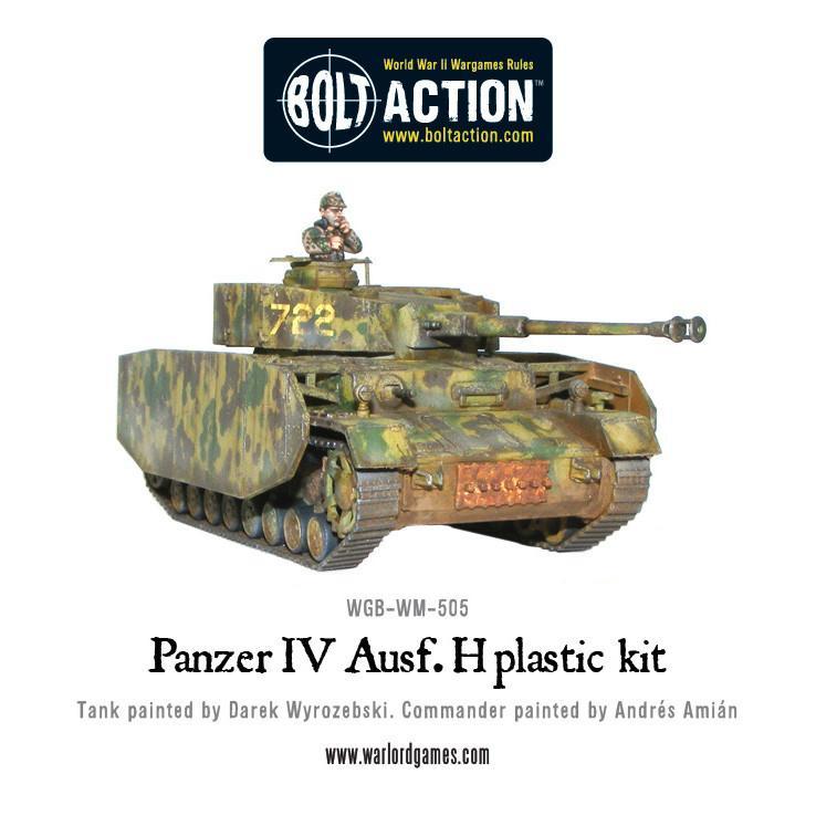 Bolt Action: Panzer IV Ausf. F1/G/H Medium Tank (Plastic) - product image 8