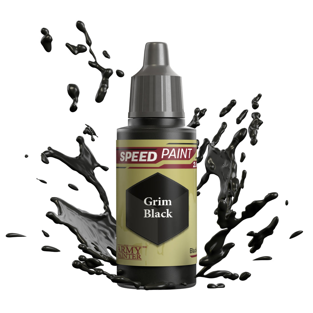 Army Painter: Speedpaint - Grim Black (18ml) - product image 1