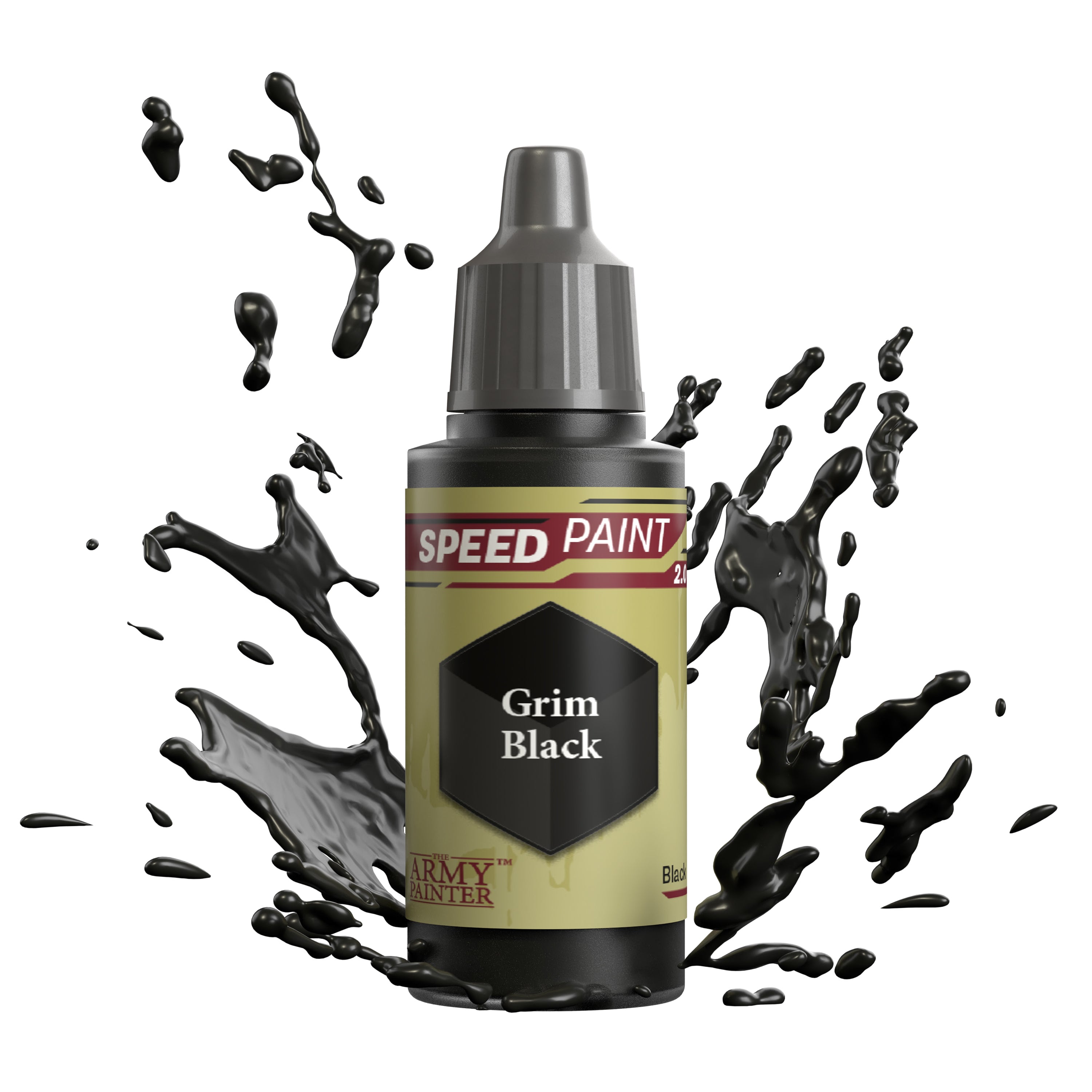 Army Painter: Speedpaint - Grim Black (18ml) - product image 1