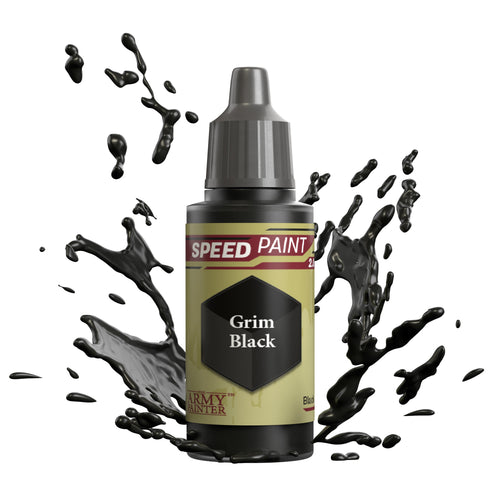 Army Painter: Speedpaint - Grim Black (18ml) - product image 1