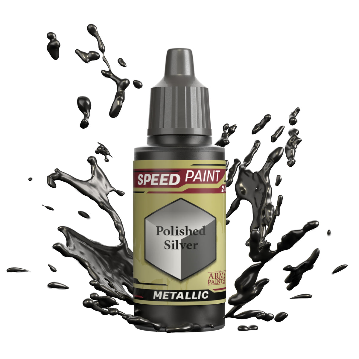 Army Painter: Speedpaint, Polished Silver