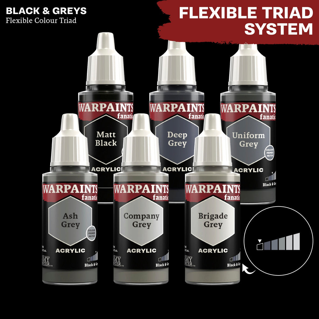 Army Painter: Warpaints Fanatic - Matt Black (18ml) - product image 3