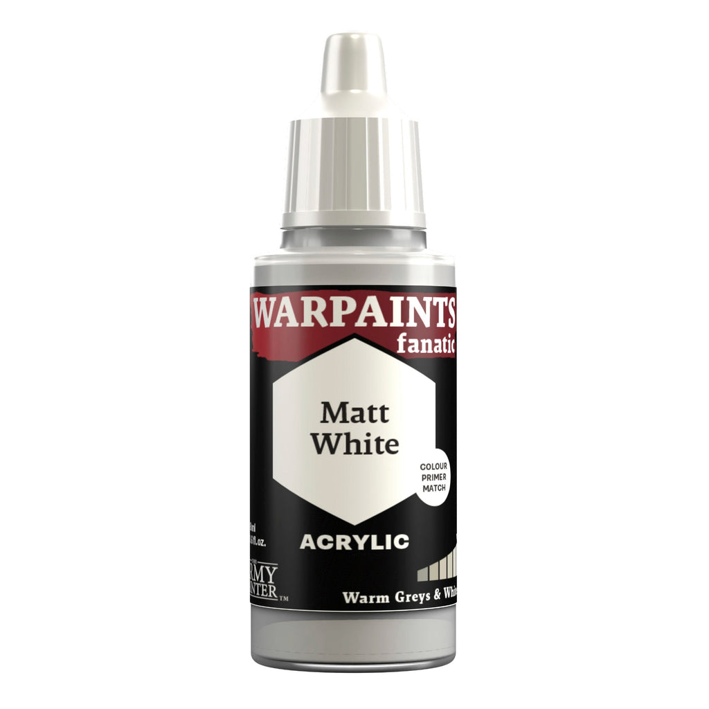 Army Painter: Warpaints Fanatic - Matt White (18ml) - product image 1