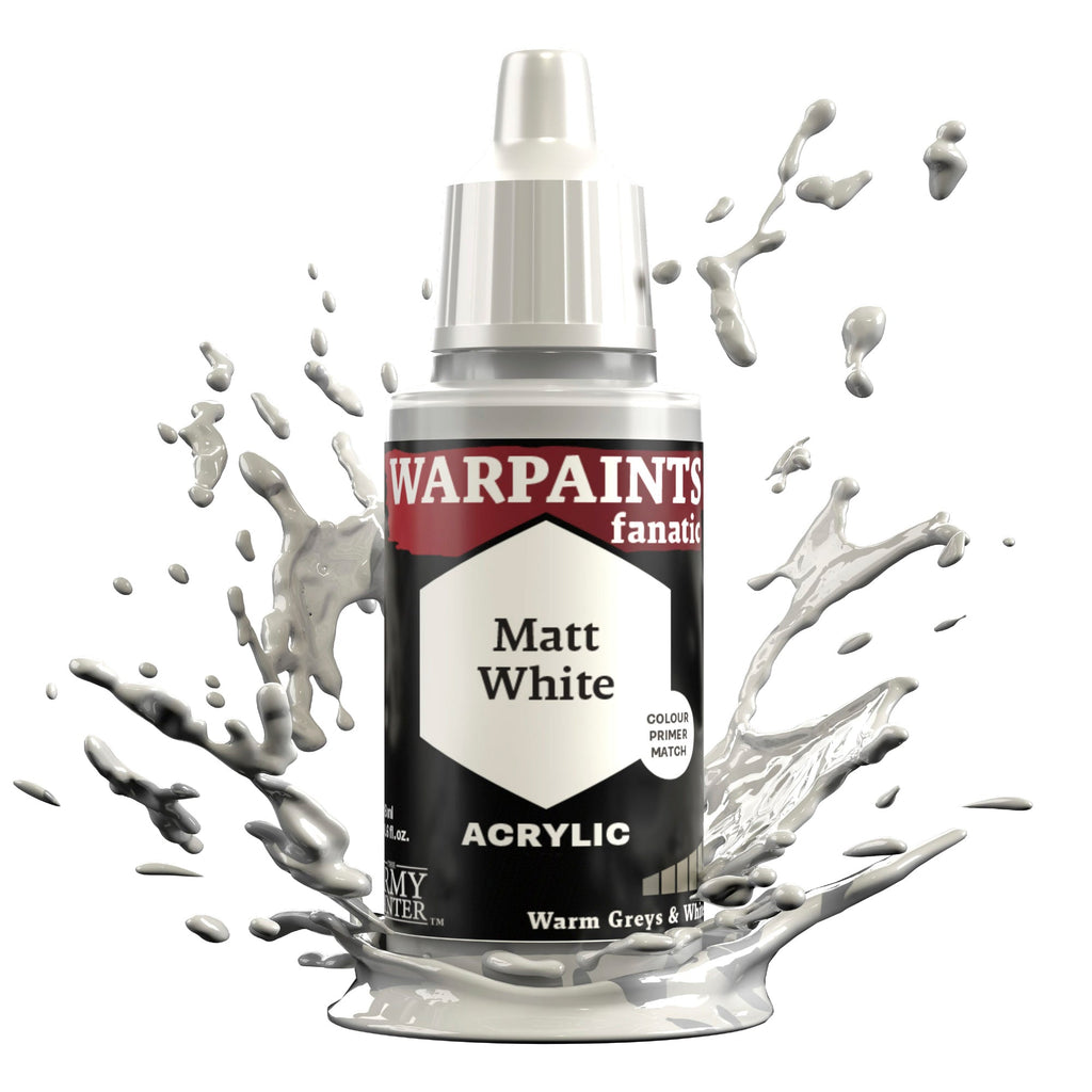 Army Painter: Warpaints Fanatic - Matt White (18ml) - product image 2